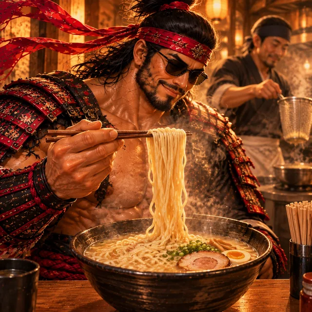 SamuraiMacho requests softer noodles.